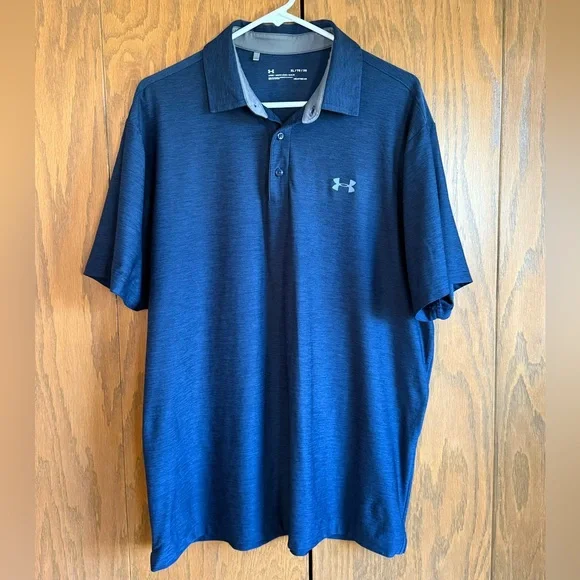 Under Armour Men's UA Playoff Heathered Polo - Picture 2 of 5